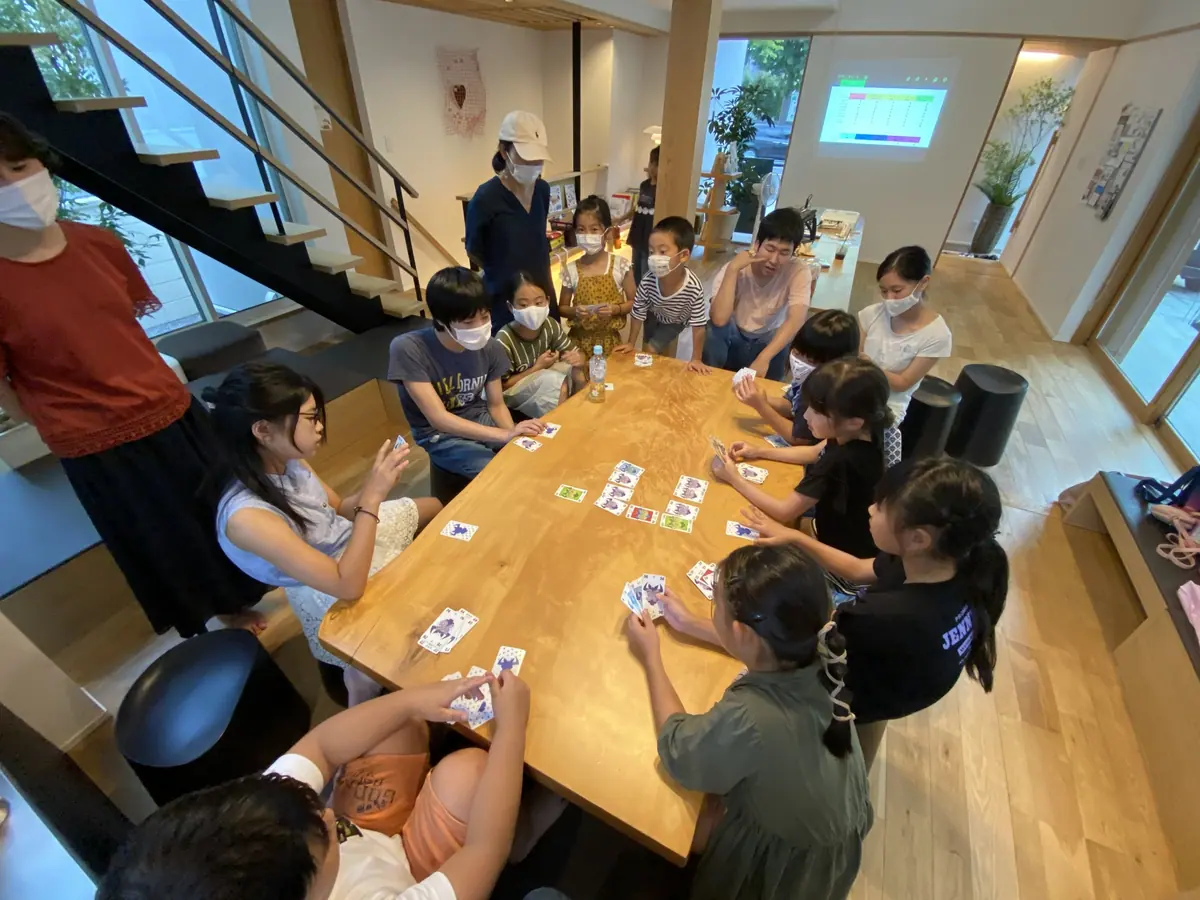 ボードゲームの様子